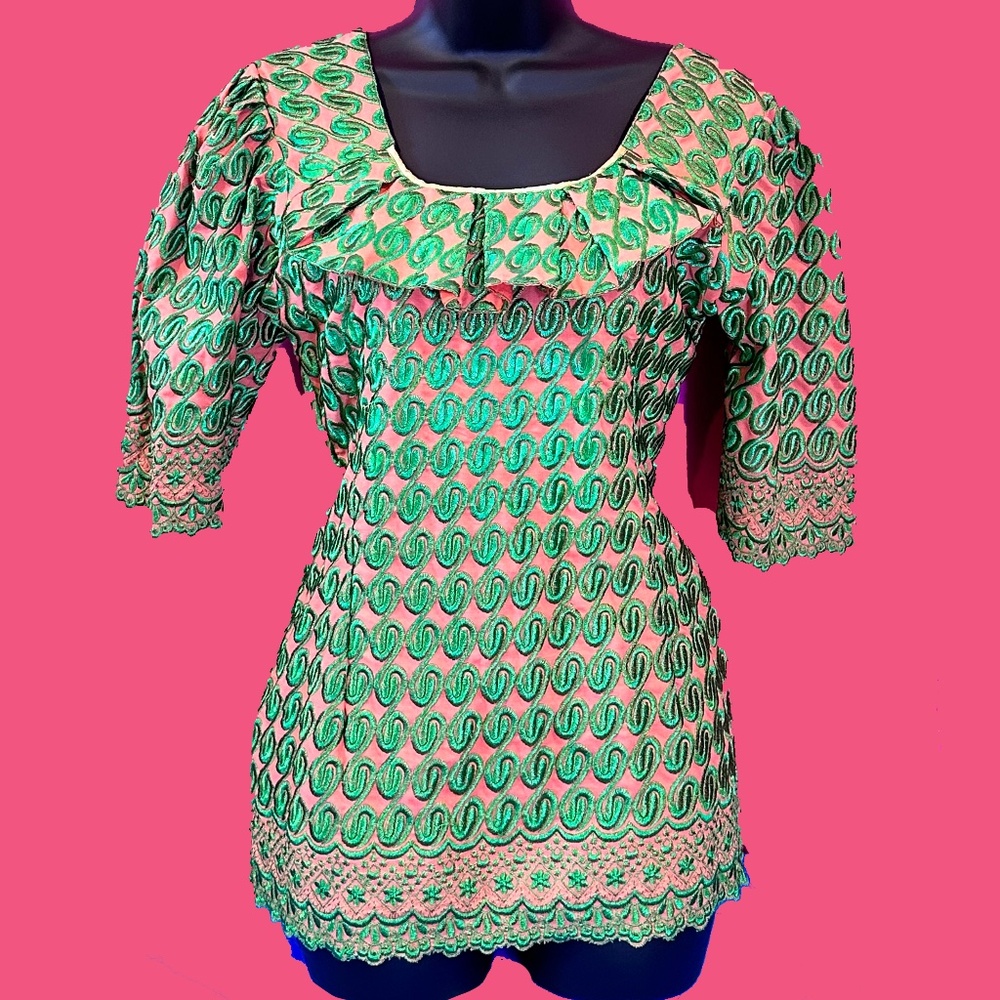 Vintage Handmade 60’s-70’s Blouse